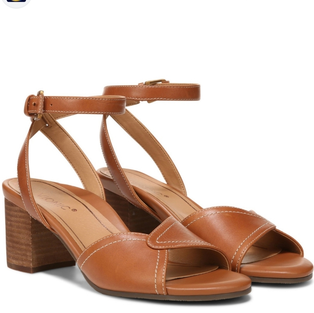 Vionic Isadora Heeled Sandals Sz.8